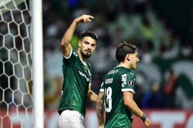 Palmeiras garante bolada após campanha perfeita na fase de grupos da Libertadores - (crédito: Foto: Cesar Greco/Palmeiras) Palmeiras garante bolada após campanha perfeita na fase de grupos da Libertadores - (crédito: Foto: Cesar Greco/Palmeiras)