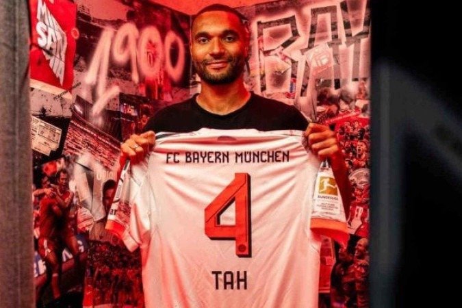Jonathan Tah assinou até junho de 2029 -  (crédito: reprodução/instagram)
