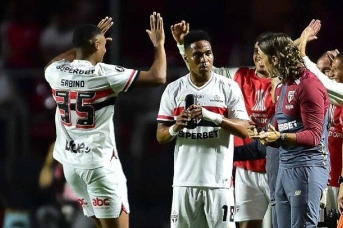 São Paulo terminou fase de grupos da Libertadores sem nenhuma derrota - (crédito: Foto: Divulgação/Conmebol) São Paulo terminou fase de grupos da Libertadores sem nenhuma derrota - (crédito: Foto: Divulgação/Conmebol)