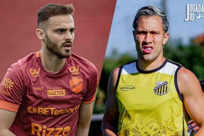 Vila Nova e Novorizontino se enfrentam em confronto direto pelo G-4 da Série B do Brasileirão - (crédito: - Foto: Roberto Corrêa/Vila Nova F.C. e Divulgação/Novorizontino) Vila Nova e Novorizontino se enfrentam em confronto direto pelo G-4 da Série B do Brasileirão - (crédito: - Foto: Roberto Corrêa/Vila Nova F.C. e Divulgação/Novorizontino)