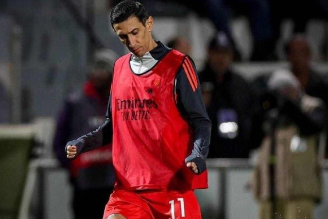 Di María vai para os Estados Unidos por conta da participação do Benfica no Mundial de Clubes - (crédito: Foto: Divulgação/SL Benfica) Di María vai para os Estados Unidos por conta da participação do Benfica no Mundial de Clubes - (crédito: Foto: Divulgação/SL Benfica)