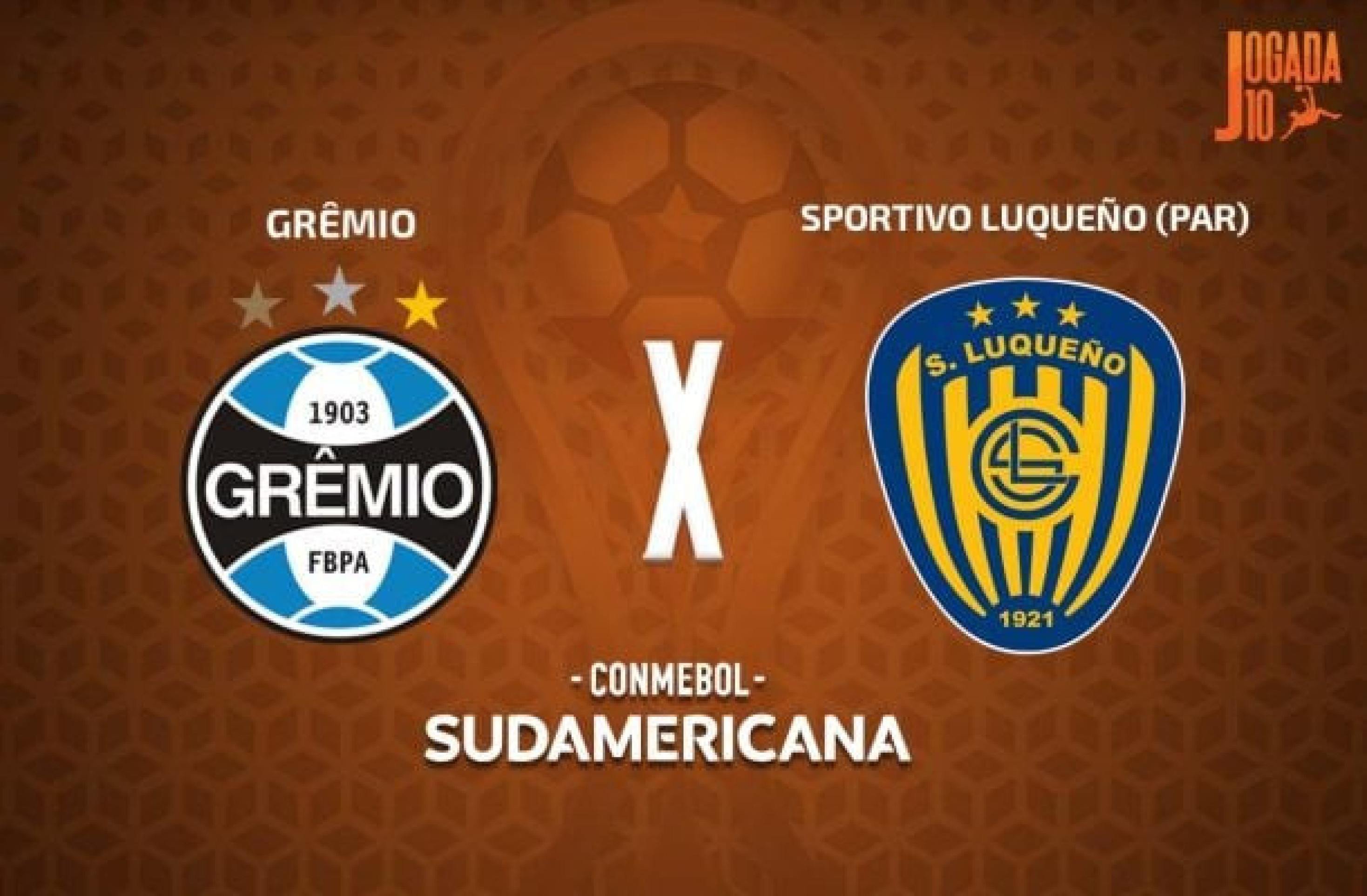 Grêmio x Sportivo Luqueño, AO VIVO, com a Voz do Esporte, às 17h30