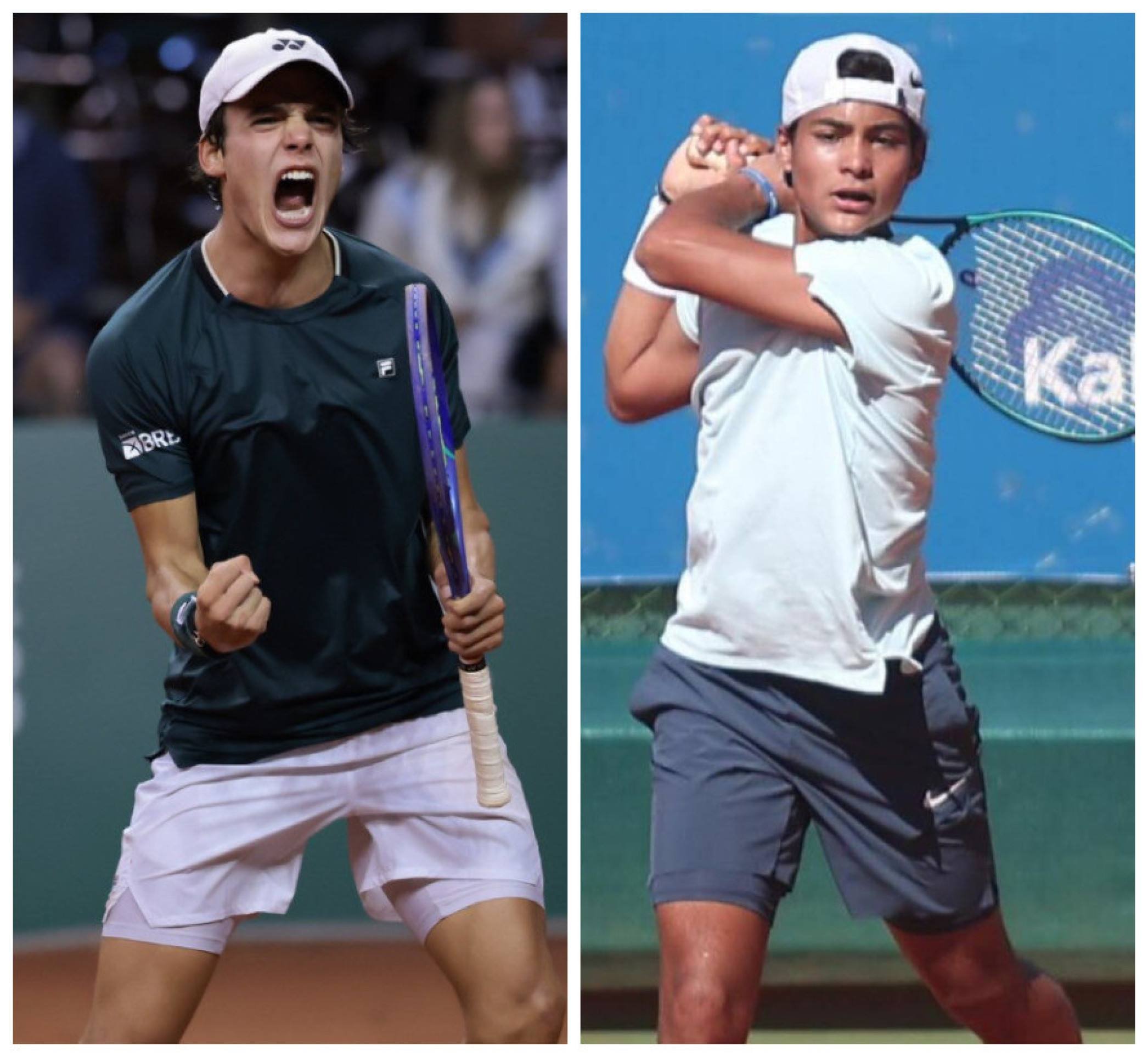 Pedro Chabalgoity e Guto Miguel são os talentos do DF em Roland Garros