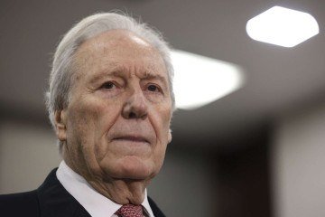 Lewandowski ressaltou a atuação coordenada das forças de segurança dos três países e destacou que esse modelo de cooperação internacional pode ser expandido para outras regiões do Brasil -  (crédito: Marcelo Camargo/Agência Brasil)
