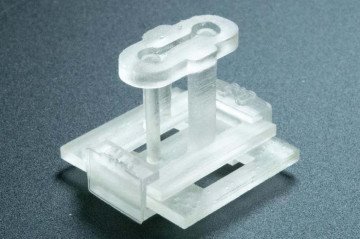 Modelo simulando a ponta de um dedo e que mostra o avanço a ser utilizado em uma variedade de situações -  (crédito: Universidade de Washington)