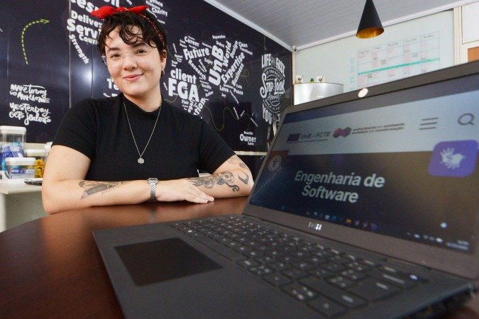 Luana Ribeiro sempre estudou em escolas públicas: 