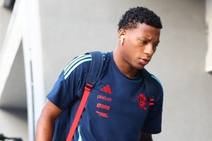 Plata ficou de fora das últimas oito partidas do Flamengo por causa de uma lesão no joelho direito - (crédito: Foto: Gilvan de Souza/Flamengo) Plata ficou de fora das últimas oito partidas do Flamengo por causa de uma lesão no joelho direito - (crédito: Foto: Gilvan de Souza/Flamengo)