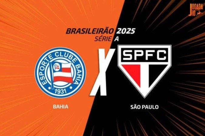 Bahia e São Paulo têm encontro marcado para a Fonte Nova - (crédito: Foto: Arte Jogada10) Bahia e São Paulo têm encontro marcado para a Fonte Nova - (crédito: Foto: Arte Jogada10)