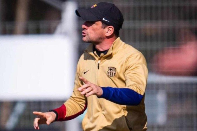 Belletti foi promovido e comandará o Barcelona B na próxima temporada - (crédito: - Foto: Divulgação/FC Barcelona) Belletti foi promovido e comandará o Barcelona B na próxima temporada - (crédito: - Foto: Divulgação/FC Barcelona)