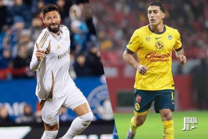Los Angeles FC e América-MEX se enfrentam por vaga no Mundial de Clubes - (crédito: Fotos: Divulgação/ LA FC; Divulgação/ America Mexico) Los Angeles FC e América-MEX se enfrentam por vaga no Mundial de Clubes - (crédito: Fotos: Divulgação/ LA FC; Divulgação/ America Mexico)