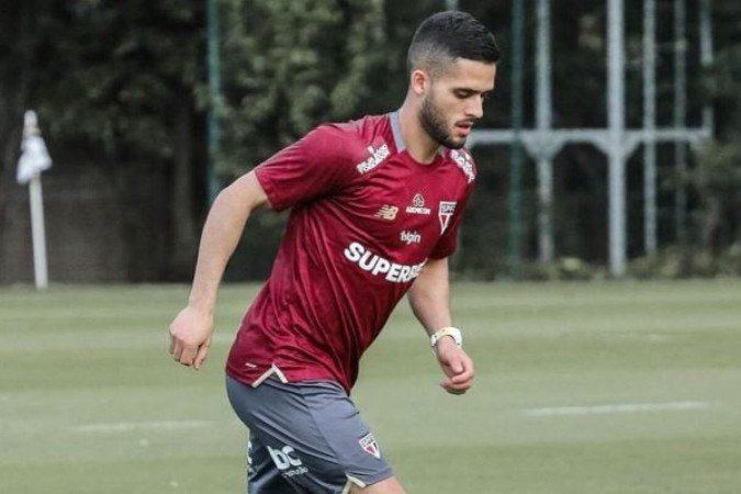 Yan Couto durante atividade no gramado do CT do São Paulo - (crédito: Foto: Erico Leonan / São Paulo FC) Yan Couto durante atividade no gramado do CT do São Paulo - (crédito: Foto: Erico Leonan / São Paulo FC)