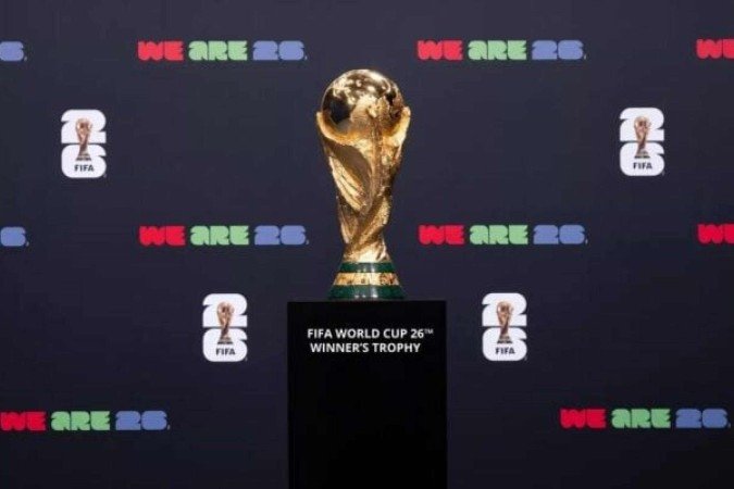 Taça da Copa do Mundo de 2026 - (crédito: Foto: Divulgação/Fifa) Taça da Copa do Mundo de 2026 - (crédito: Foto: Divulgação/Fifa)