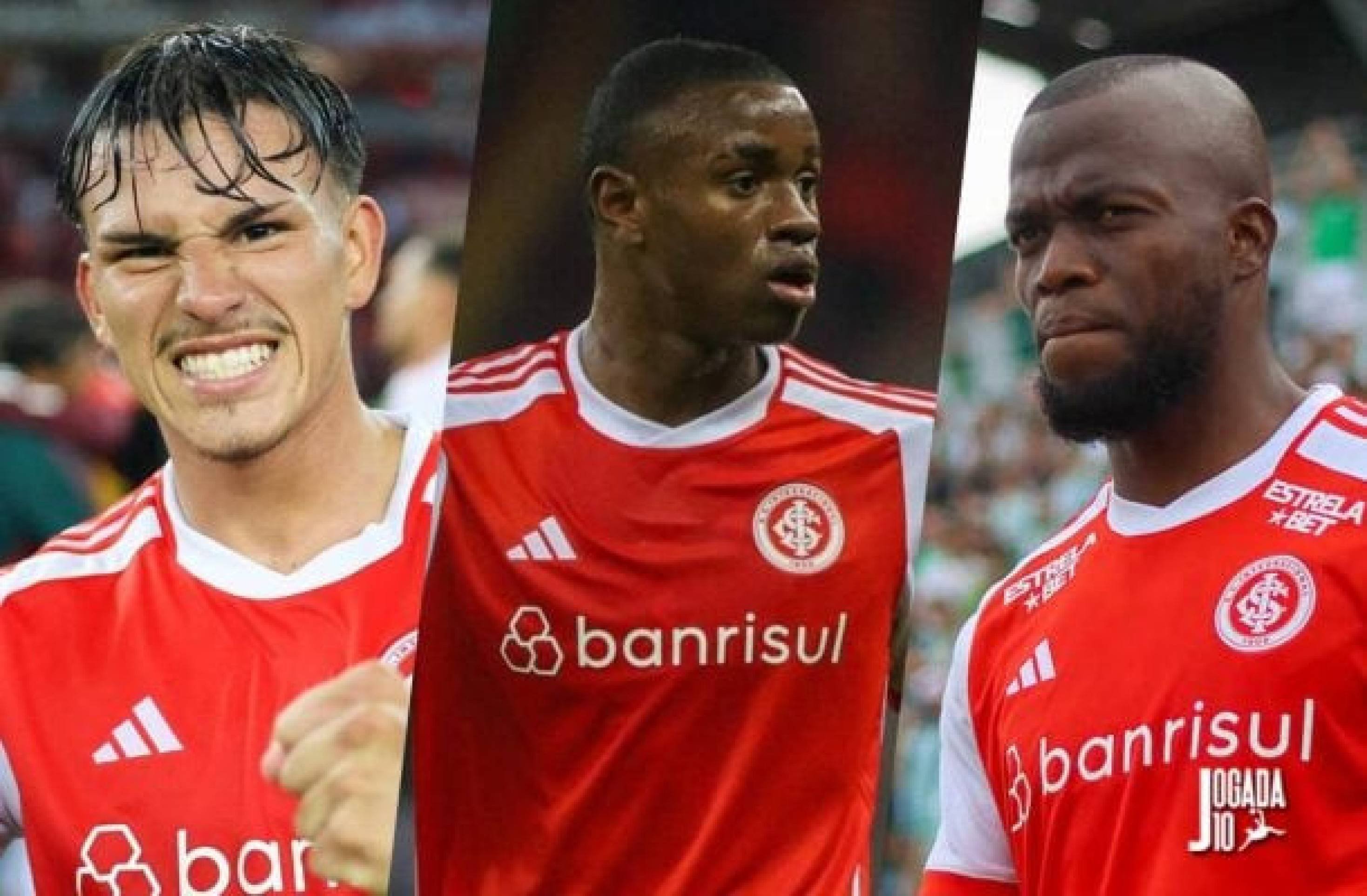 Indefinição sobre utilização de trio marca preparação do Inter no Brasileirão