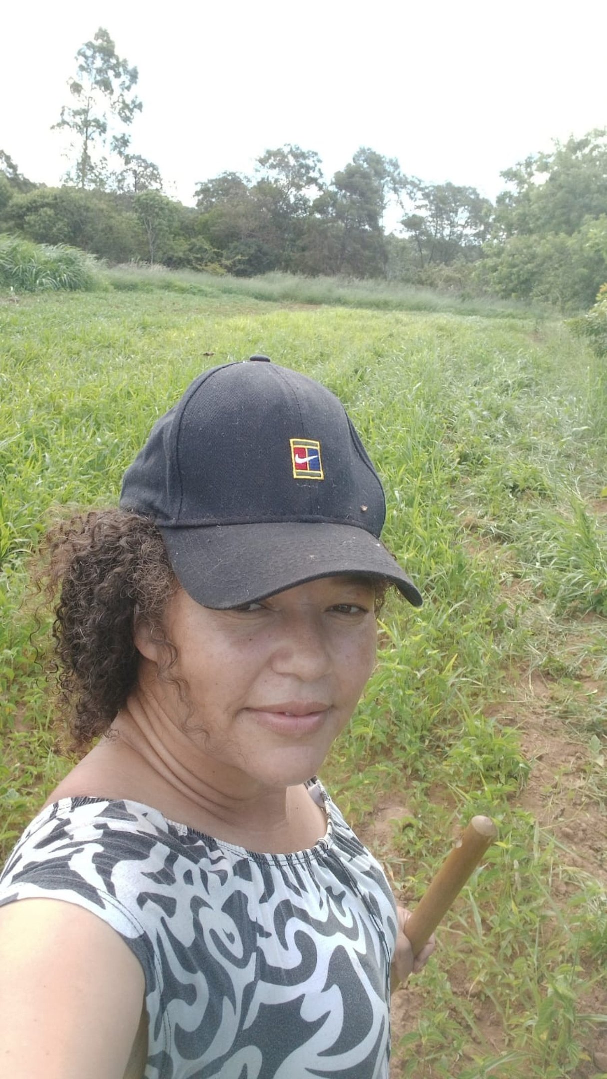 Sabrina Meireles Soares, 38 anos, agricultora da reforma agrária