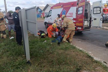 O Corpo de Bombeiros não soube informar a dinâmica do acidente -  (crédito: Divulgação/CBMDF)