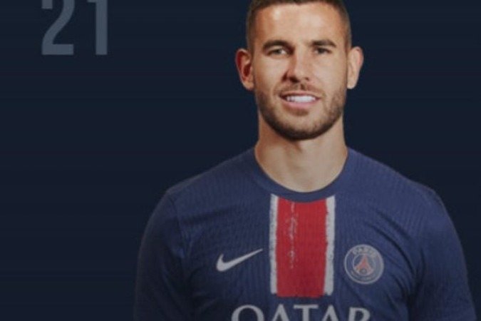 LUCAS HERNÁNDEZ – Entrou já na reta final para participar da festa. Discreto em relação aos companheiros. NOTA 6,0. Foto: Divulgação PSG