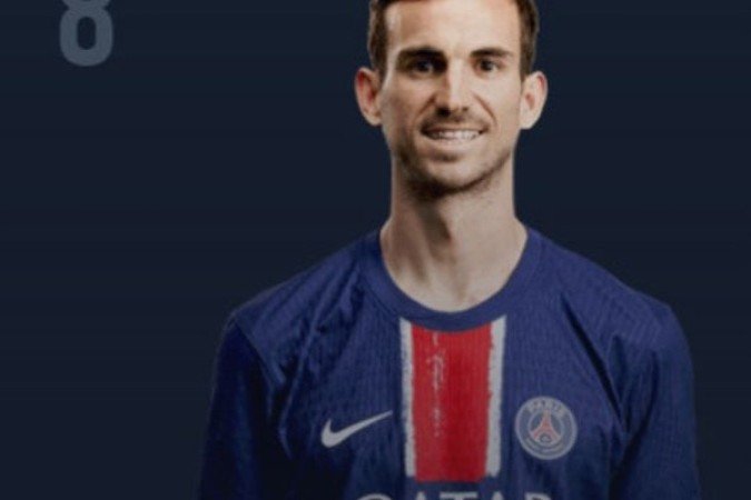 FABIÁN RUIZ – Muito eficaz ao abrir espaços para os companheiros e organizar triangulações com Vitinha. NOTA 8,0. Foto: Divulgação/PSG