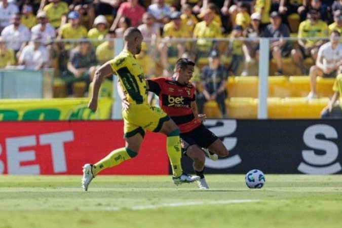 Mirassol faz bonito e vence mais uma:1 a 0 do Sport, em casa -  (crédito: Foto: Raphael Marques / Sport Recife.)