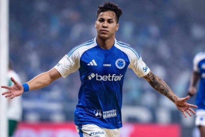 Kaio Jorge anotou os gols do triunfo cruzeirense no Mineirão - (crédito: Foto: Gustavo Aleixo / Cruzeiro) Kaio Jorge anotou os gols do triunfo cruzeirense no Mineirão - (crédito: Foto: Gustavo Aleixo / Cruzeiro)