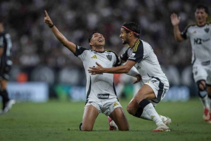 Rony deu um chutaço de fora da área para garantir a vitória do Galo - (crédito: Foto: Pedro Souza / Atlético) Rony deu um chutaço de fora da área para garantir a vitória do Galo - (crédito: Foto: Pedro Souza / Atlético)