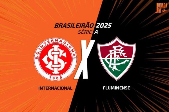 Internacional e Fluminense encerram a 11ª rodada do Brasileiro neste domingo - (crédito: Foto: Arte Jogada10) Internacional e Fluminense encerram a 11ª rodada do Brasileiro neste domingo - (crédito: Foto: Arte Jogada10)