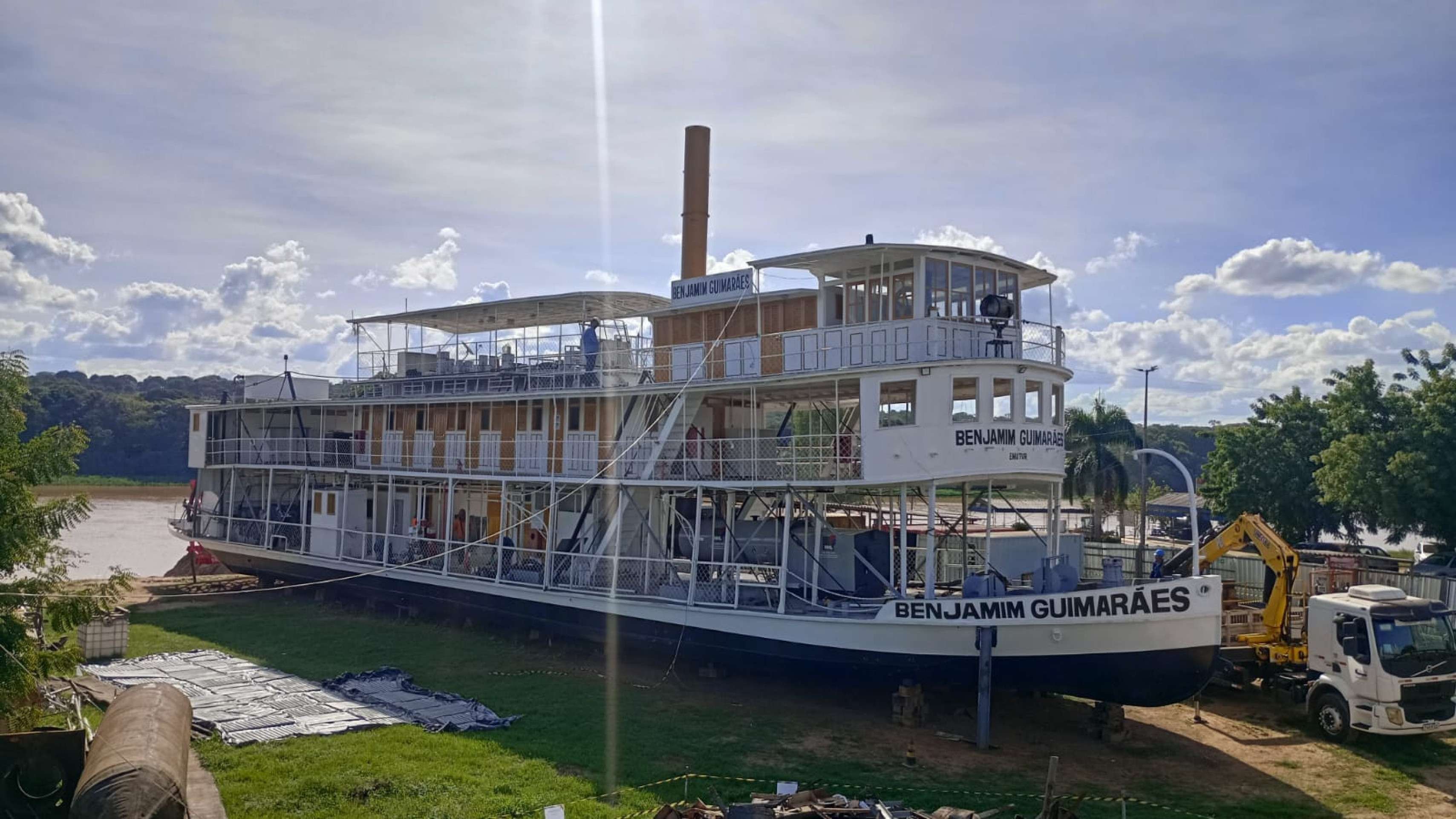 Retorno histórico do Vapor Benjamim Guimarães: a joia das águas do São Francisco revive