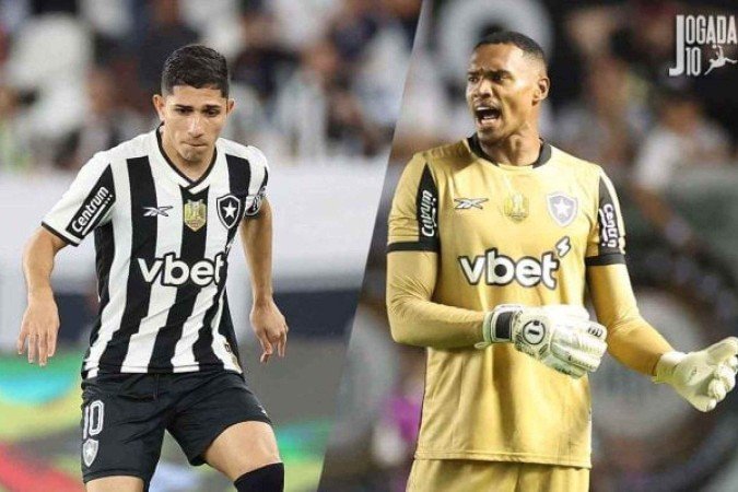 Savarino e John são dois emblemas do atual elenco alvinegro - (crédito: Foto: Vitor Silva/Botafogo) Savarino e John são dois emblemas do atual elenco alvinegro - (crédito: Foto: Vitor Silva/Botafogo)