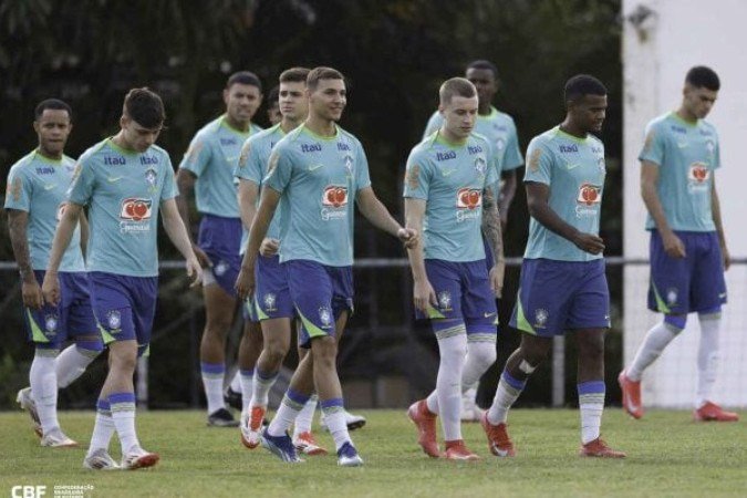 Deivid Washington é uma das esperanças de gols da Seleção Brasileira sub-20 -  (crédito: - Foto: Rafael Ribeiro/CBF)