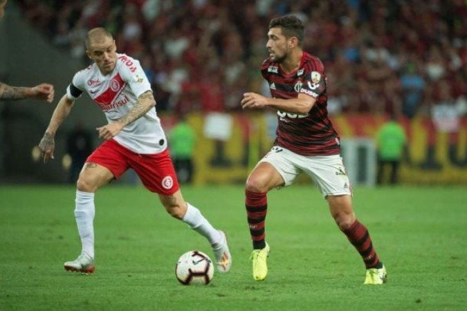 Flamengo e Internacional se enfrentaram em 2019 pela Libertadores - (crédito: Foto: Alexandre Vidal / Flamengo) Flamengo e Internacional se enfrentaram em 2019 pela Libertadores - (crédito: Foto: Alexandre Vidal / Flamengo)