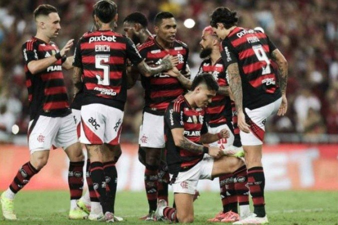 Flamengo atropela Fortaleza, no Maracanã -  (crédito: Foto: Gilvan de Souza / Flamengo)