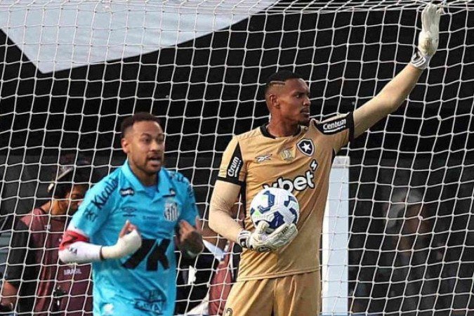 Expulsão de Neymar em derrota do Santos ganha foco na Espanha - (crédito: Foto: Vitor Silva/Botafogo) Expulsão de Neymar em derrota do Santos ganha foco na Espanha - (crédito: Foto: Vitor Silva/Botafogo)