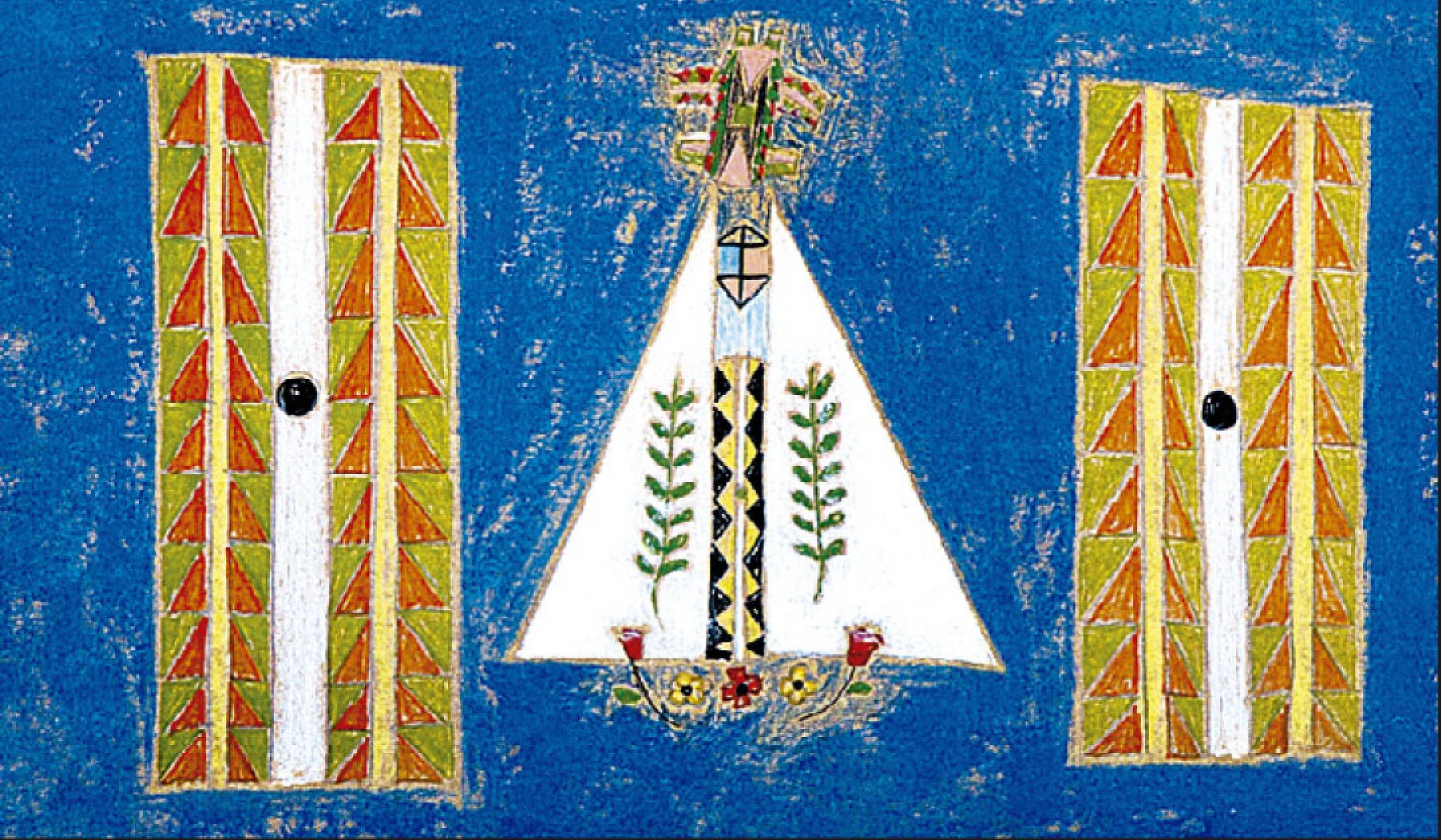 Altar da Igrejinha da 307/308 Sul expõe a arte de Galeno