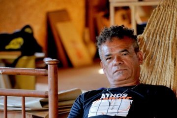 Artista piauiense fixou o lar em Brazlândia, mas viveu seus últimos dias na terra natal -  (crédito: Carlos Vieira/Esp. CB)
