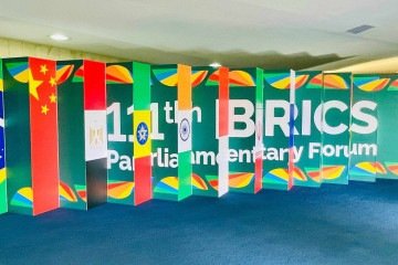 11º Fórum Parlamentar do BRICS começou nesta terça-feira (3/6)  -  (crédito: Wal Lima / CB/DaPress)