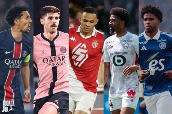 Futebol francês cresce de desempenho no mundo e tem número recorde na Seleção Brasileira - (crédito: Fotos: Divulgação) Futebol francês cresce de desempenho no mundo e tem número recorde na Seleção Brasileira - (crédito: Fotos: Divulgação)