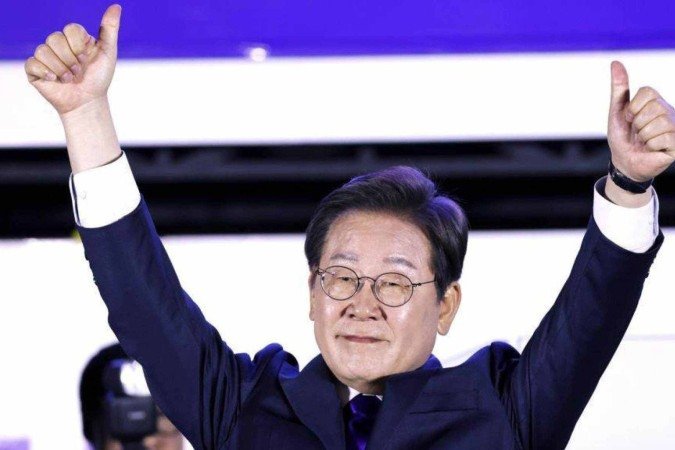 O comparecimento às urnas na Coreia do Sul atingiu 79,4% dos eleitores, o maior índice desde 1997 - (crédito: Reuters) O comparecimento às urnas na Coreia do Sul atingiu 79,4% dos eleitores, o maior índice desde 1997 - (crédito: Reuters)