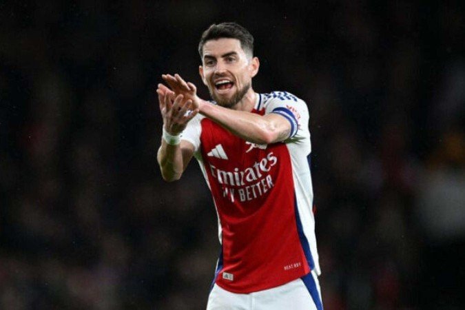 Jorginho deixa o Arsenal para assinar com o Flamengo na sequência da temporada - (crédito: Foto: Justin Setterfield/Getty Images) Jorginho deixa o Arsenal para assinar com o Flamengo na sequência da temporada - (crédito: Foto: Justin Setterfield/Getty Images)