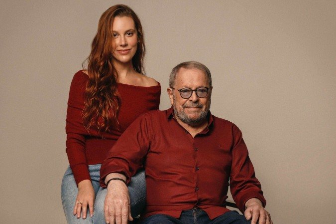 Hana Kolodny e Carlos Vereza -  (crédito: Priscila Nicheli)