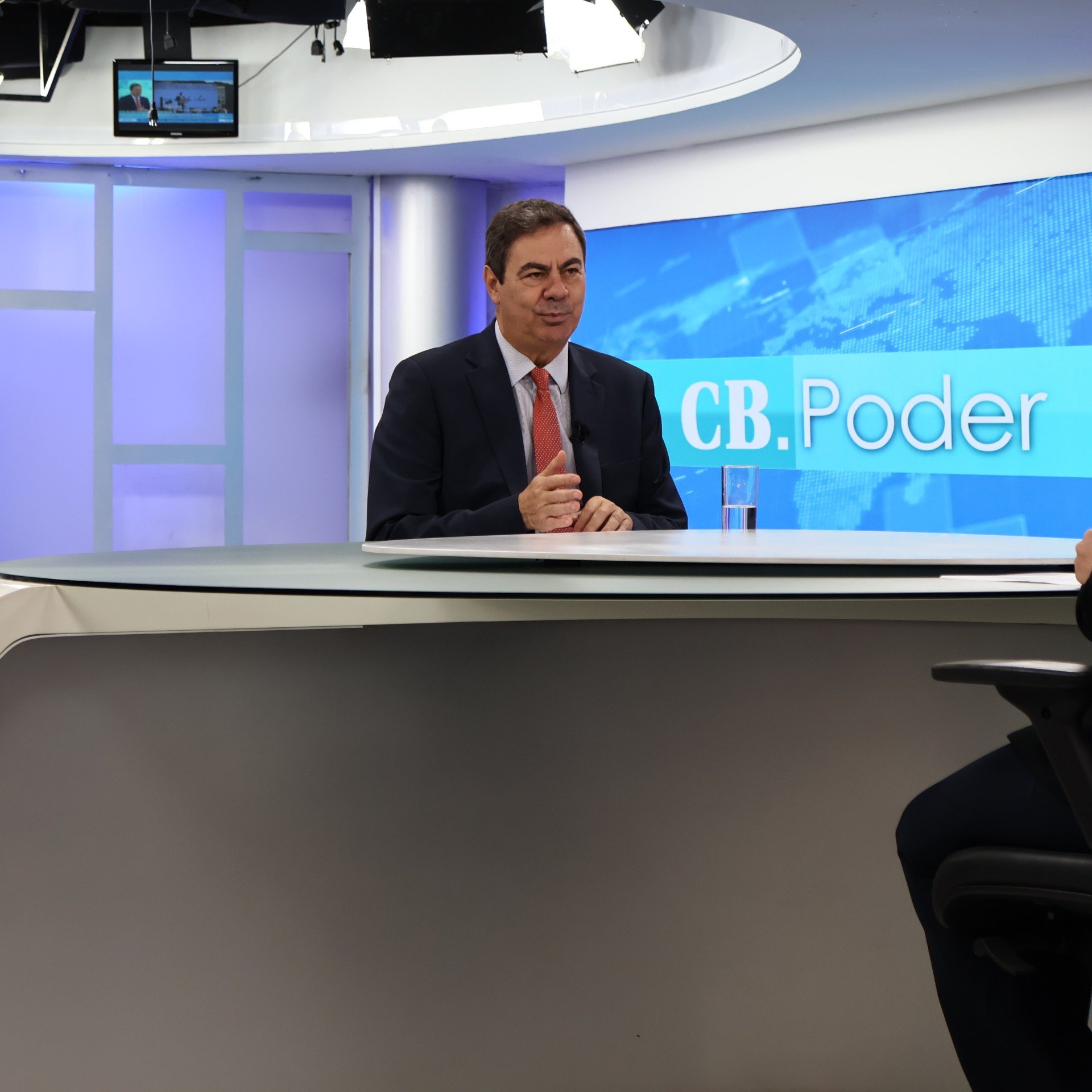 03/06/2025 Bruna Gaston CB/DA Press. CB Poder Jose Aparecido Freire, Presidente do Sistema Fecomércio DF (SESC SENAC). Na bancada Sibele Negromonte e Mila Ferreira