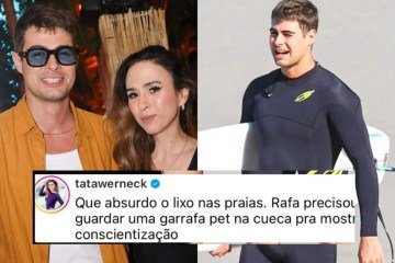 Tatá Werneck e Rafa Vitti - (crédito: Reprodução internet) Tatá Werneck e Rafa Vitti - (crédito: Reprodução internet)