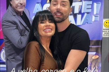 Solange Gomes e Rico Melquiades -  (crédito: Foto reprodução Instagram)