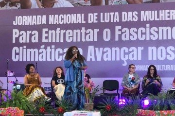 A ministra Macaé Evaristo e a luta feminina por justiça social, ambiental e de gênero. -  (crédito: Foto por: Danandra Rocha)