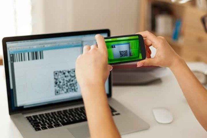 O QR Code nada mais é que uma evolução do famoso código de barras, criado décadas antes. 
 -  (crédito: Divulgação)
