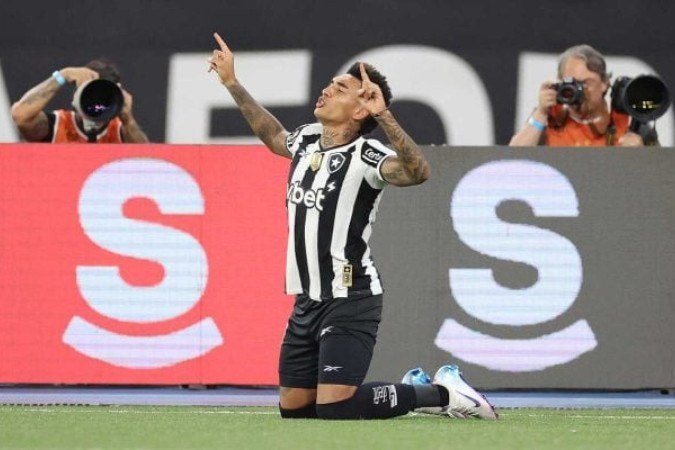 Igor Jesus deixa o Botafogo com dois títulos no currículo -  (crédito: Foto: Vitor Silva/Botafogo)
