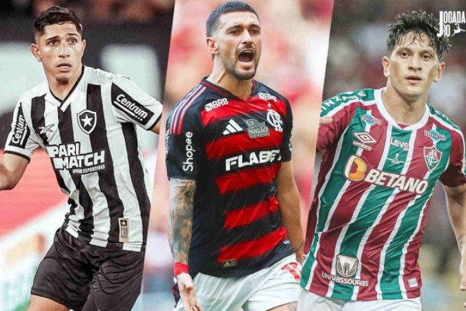 Savarino, Arrascaeta e Cano são algumas das estrelas dos times cariocas no Mundial - (crédito: Foto: Reprodução/Instagram; Gilvan de Souza/Flamengo; Marcelo Gonçalves/Fluminense) Savarino, Arrascaeta e Cano são algumas das estrelas dos times cariocas no Mundial - (crédito: Foto: Reprodução/Instagram; Gilvan de Souza/Flamengo; Marcelo Gonçalves/Fluminense)