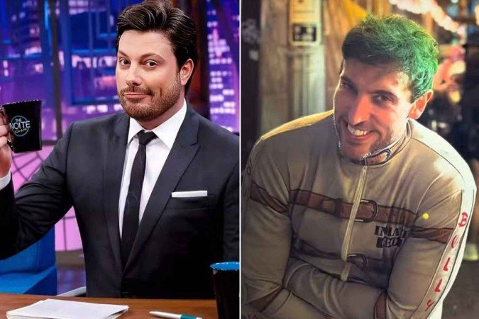 Danilo Gentili defende Leo Lins -  (crédito: Reprodução SBT/Instagram)