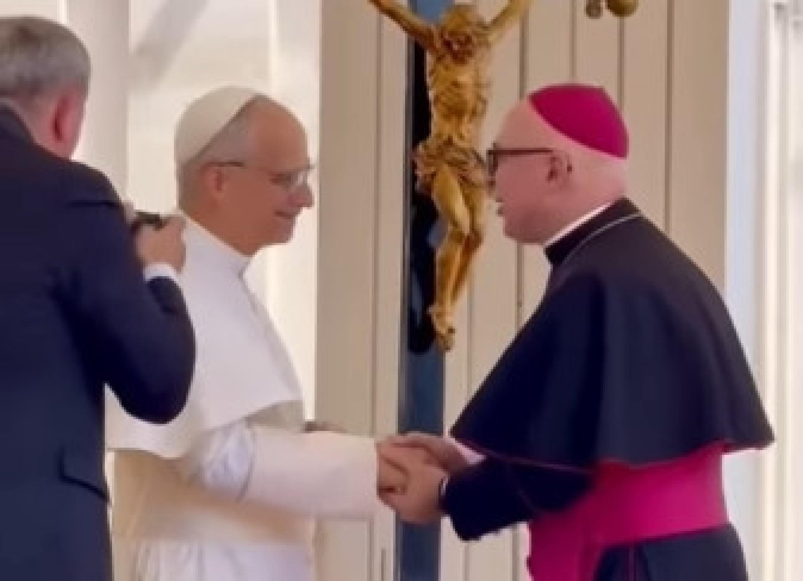 Bispo auxiliar de Brasília se encontra com papa Leão XIV após audiência geral