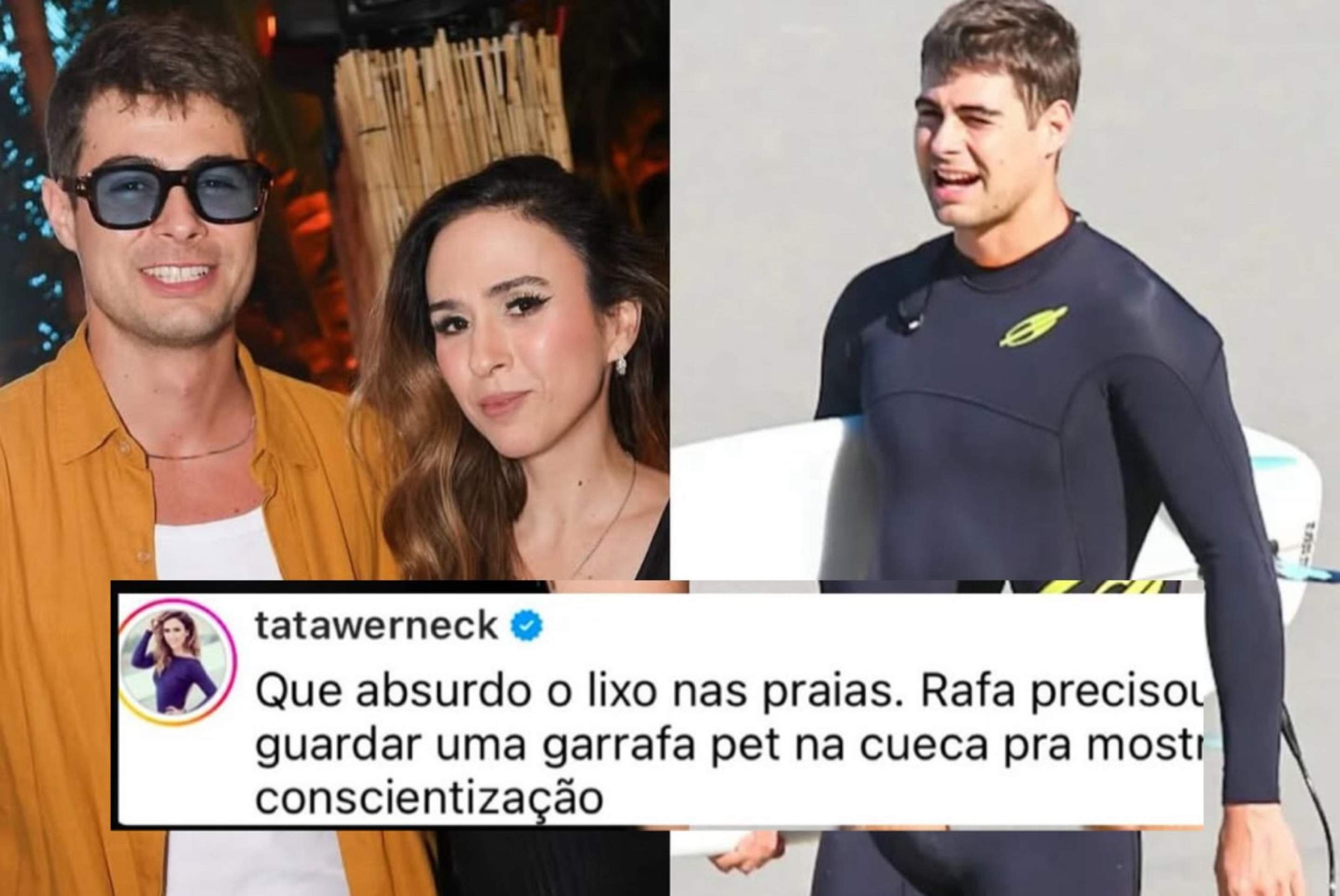 Tatá Werneck ironiza 