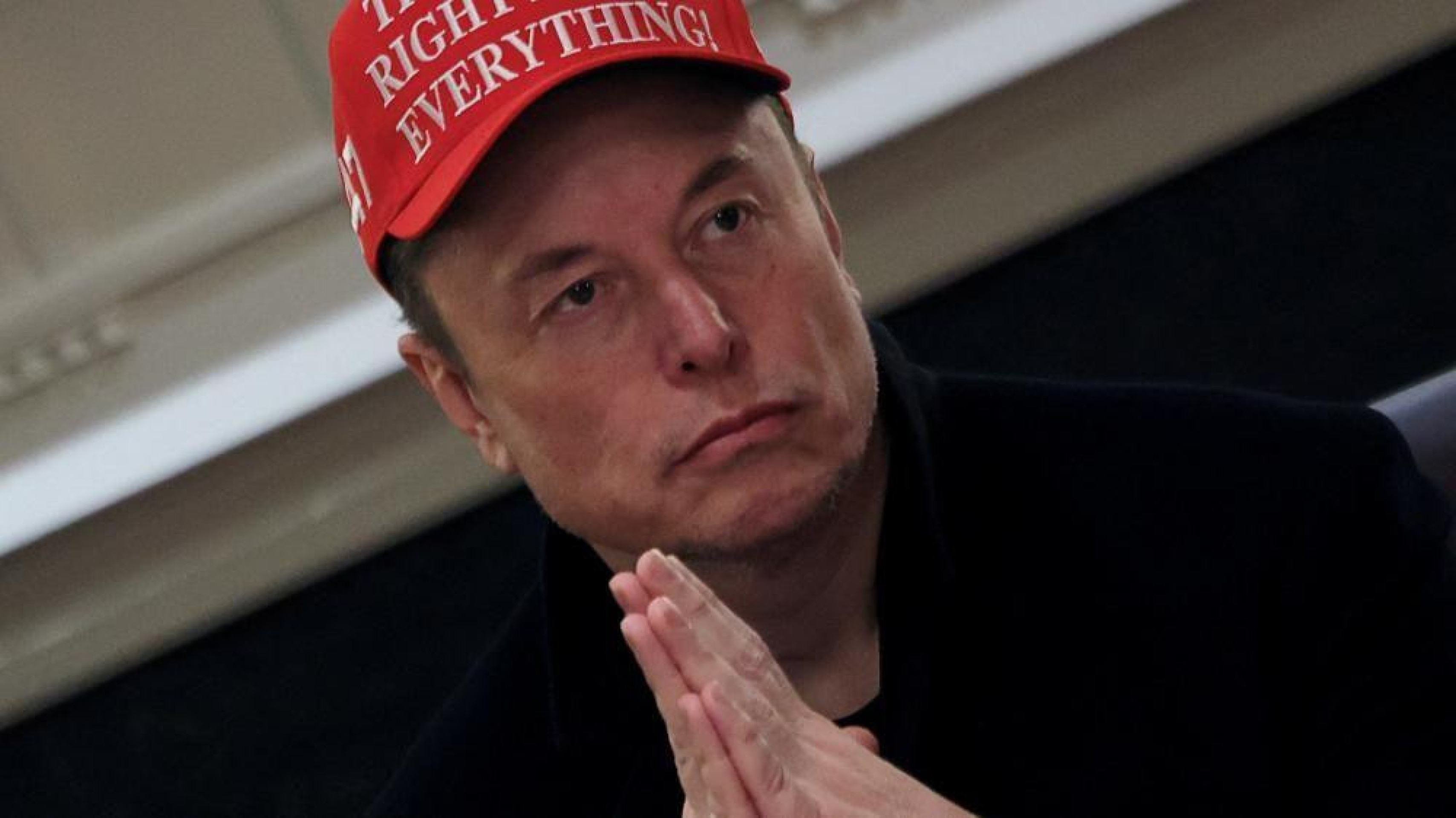 Musk subiu o tom depois da reunião amistosa com Trump na semana ada -  (crédito: Getty Images)