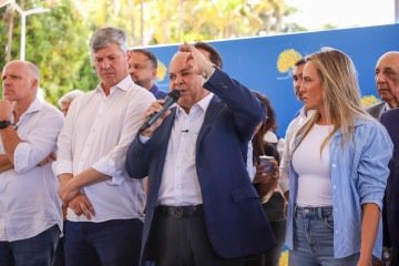 O governador voltou a criticar atuação do Sindicato dos Professores perante greve da categoria -  (crédito: Mari Campos)